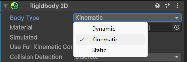 kinematic rigidbody